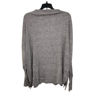 C.A.S.L.O.N Gray Heathered Mock Neck Sweater‎ Size 1X NEW